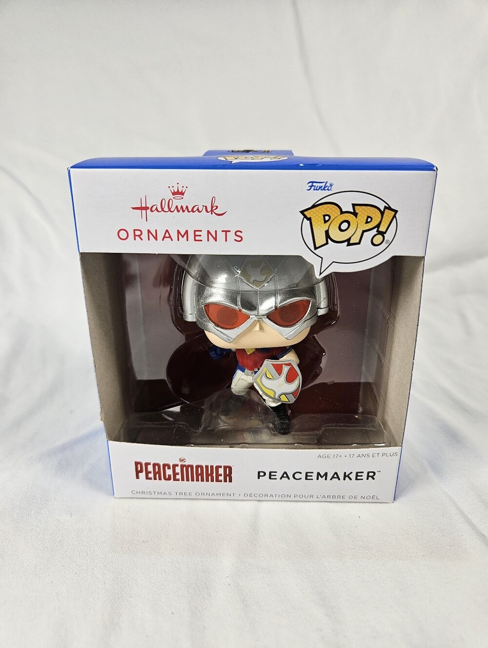 Hallmark DC Comics Peacemaker Funko POP! Christmas Ornament, NIB